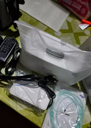 Customer photo review of VARON 3L/min Portable Oxygen Concentrator VL-2