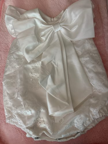 Customer photo review of Baby Girl Cute Dress Infant Flower Girl Fluffy Princess Dress