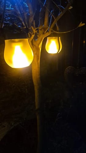 Customer photo review of HavenLight Solarlampe