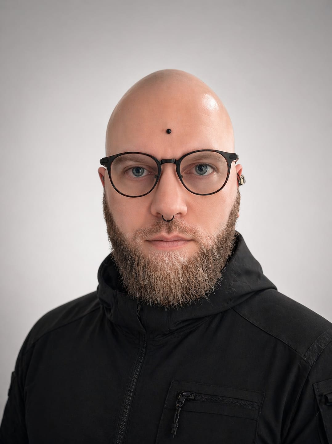Customer photo review of Caius Glasses