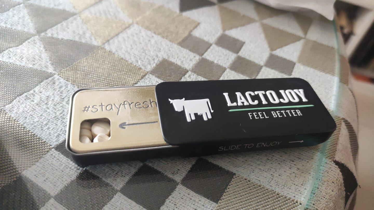 Customer photo review of LactoJoy Lactase Pills - 14.500 FCC - 80 pcs