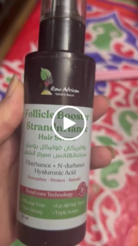 Customer video review of Hair Growth & Strength Booster
