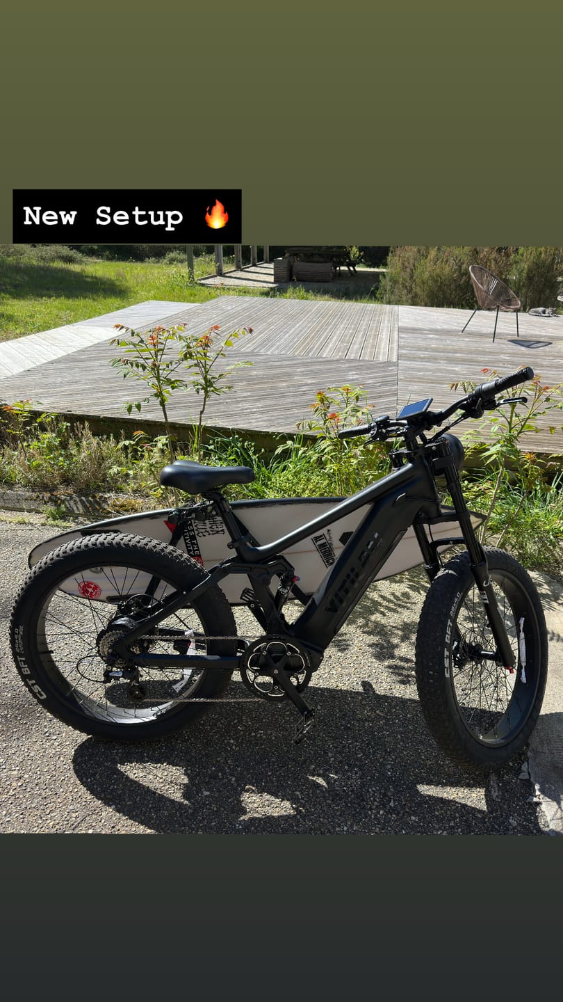 Customer photo review of T7PRO Full Suspension Mountain E-bike