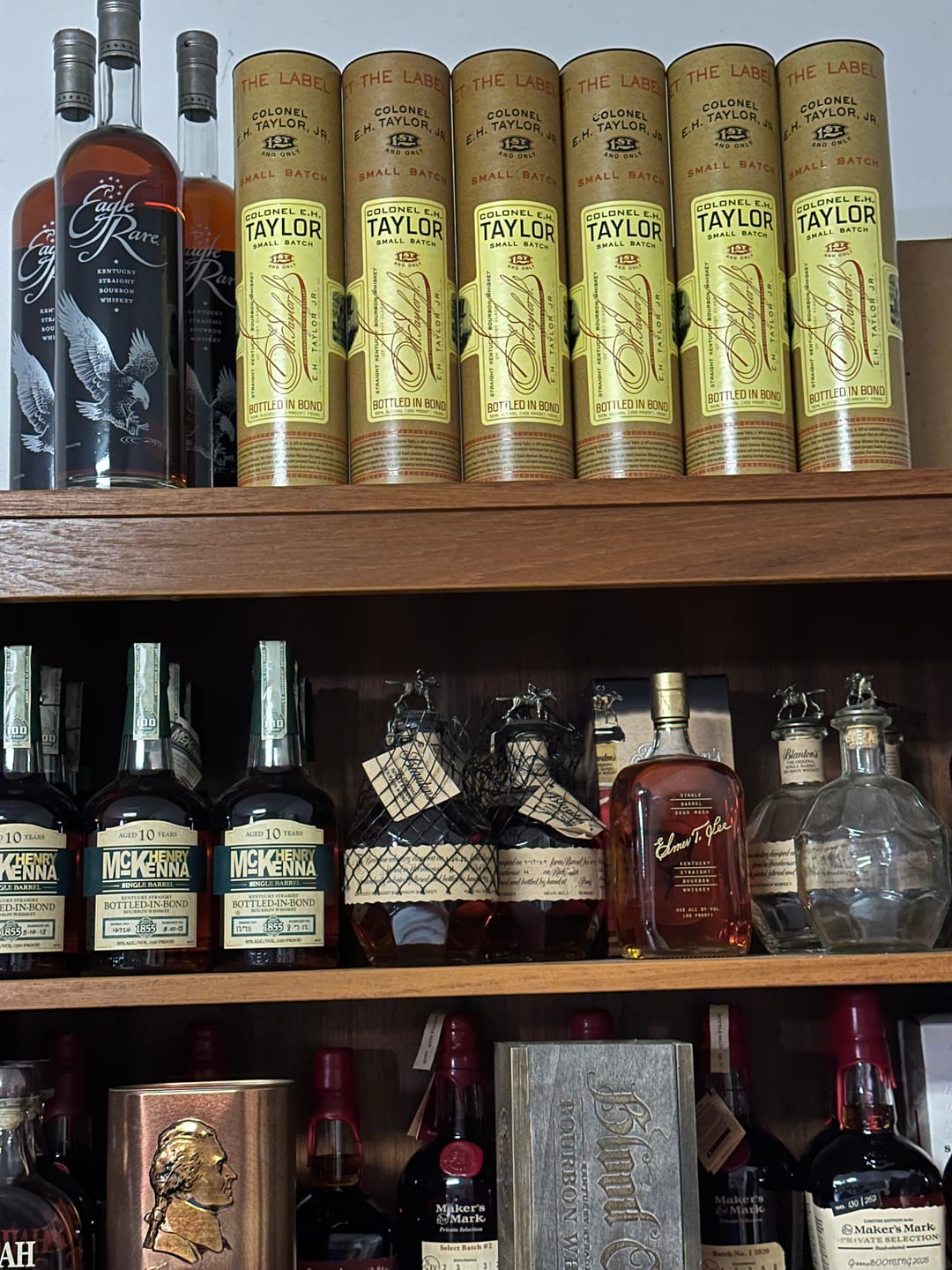 Customer photo review of Colonel E.H. Taylor Small Batch (750ml)