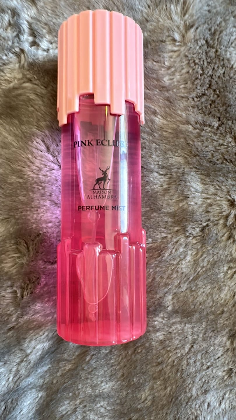 Customer photo review of PERFUME MIST PINK ECLIPSE  MAISON ALHAMBRA - 250ML