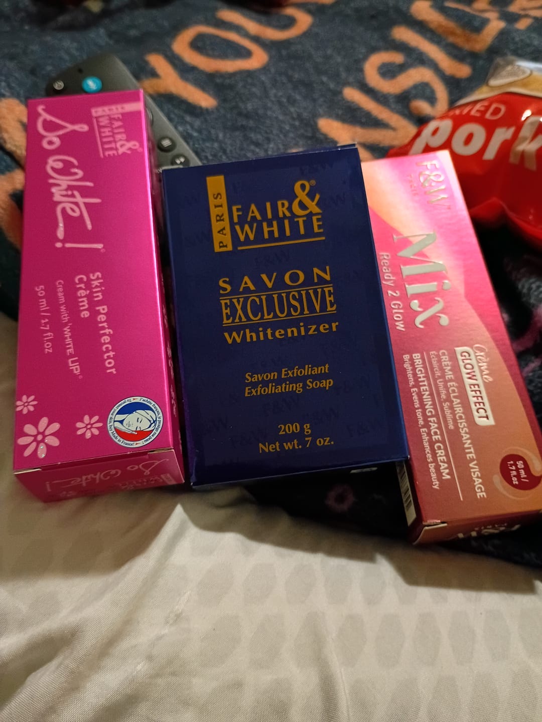 Customer photo review of Fair And White MIX Brightening Cream 50ml