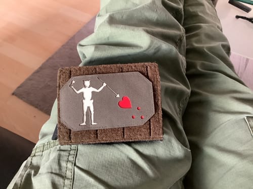 Customer photo review of Tactical Wallet MK2 - Steingrau Oliv