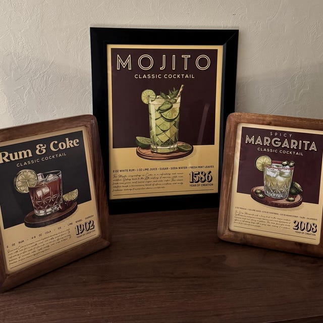 Customer photo review of Spicy Margarita - Classic Cocktail Poster