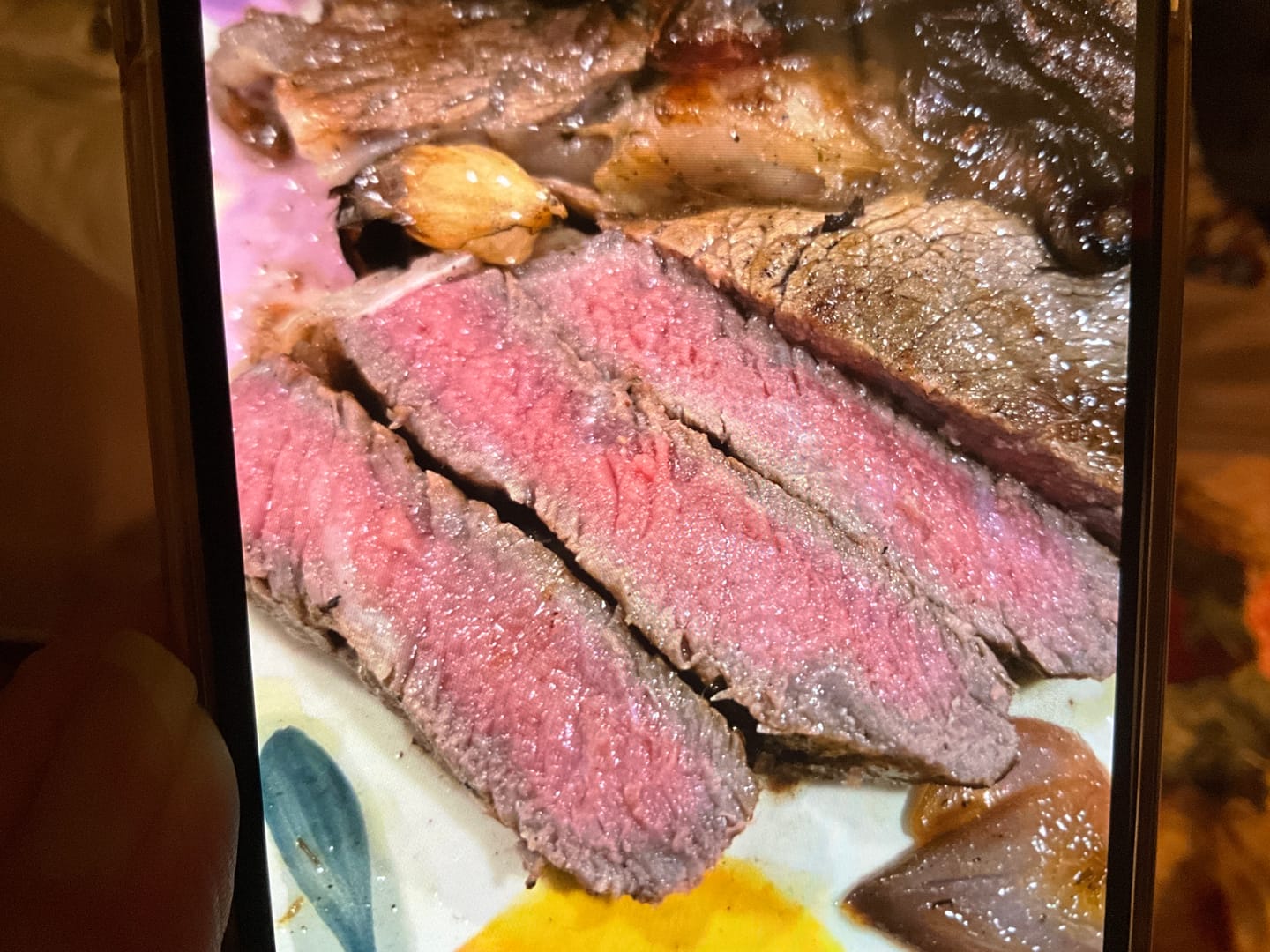 Customer photo review of USDA Prime Boneless Ribeye Steak