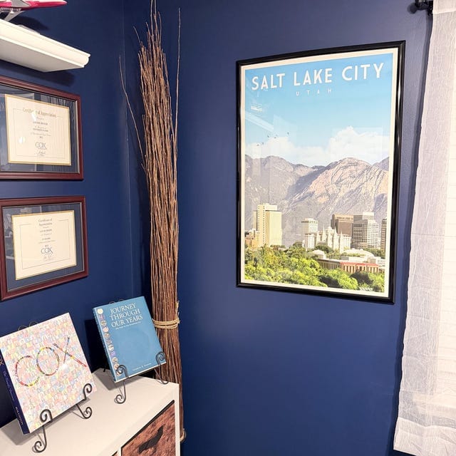 Customer photo review of Salt Lake City, Utah - Vintage Travel Poster