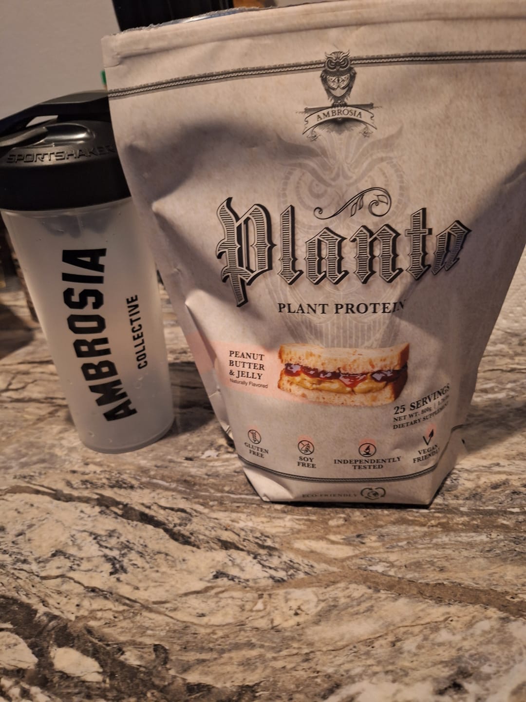 Customer photo review of Planta® - Premium Plant Protein (25 Servings)