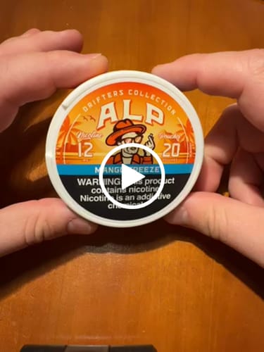 Customer video review of Drifters Mango Freeze Nicotine Pouches