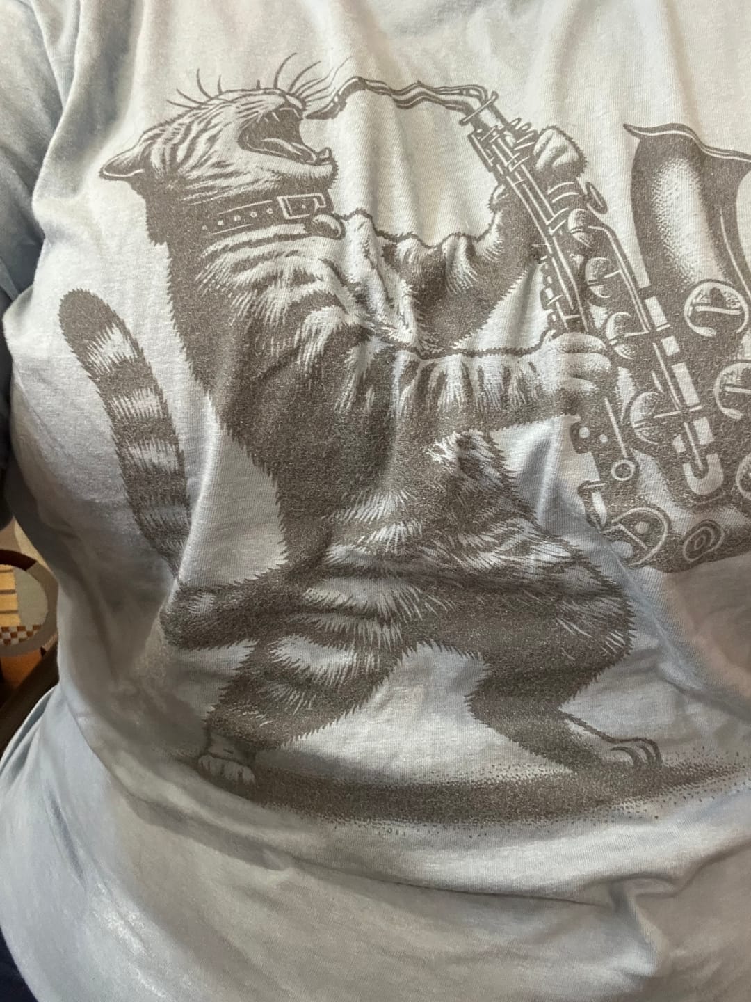 Customer photo review of Jazz Pawz T-Shirt
