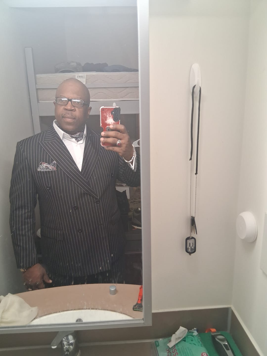 Customer photo review of Ties2you Mens Black Dress Shirt Paisley Silk Long Sleeve Button Down Shirt