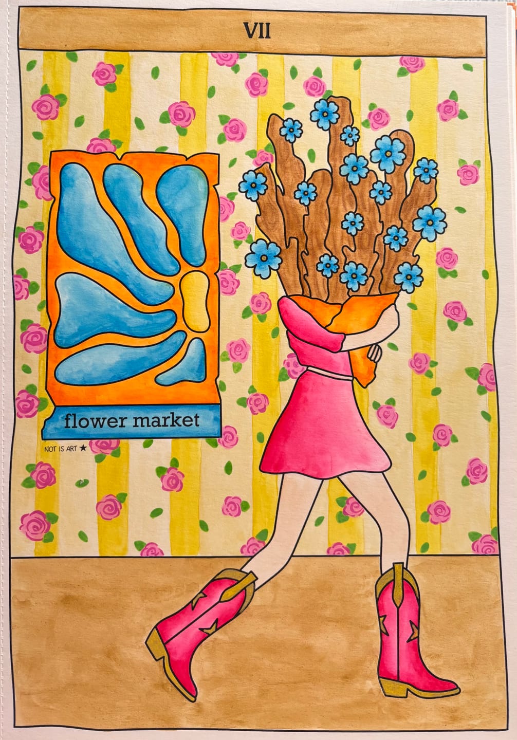 Customer photo review of TAROT PARA COLOREAR: Tomo II - Arcanos menores