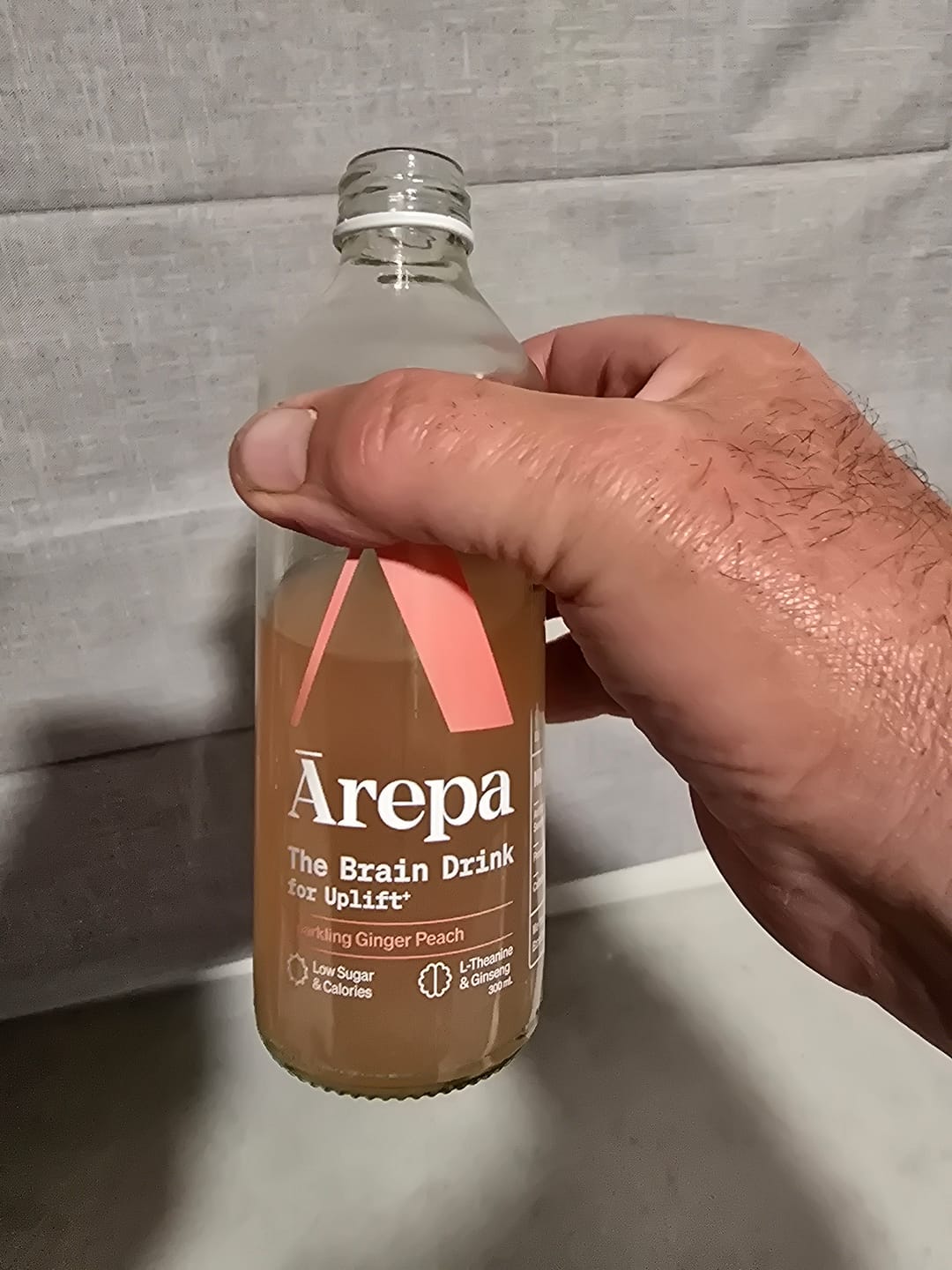 Customer photo review of For Uplift† - Ginger Peach Flavour (300ml)