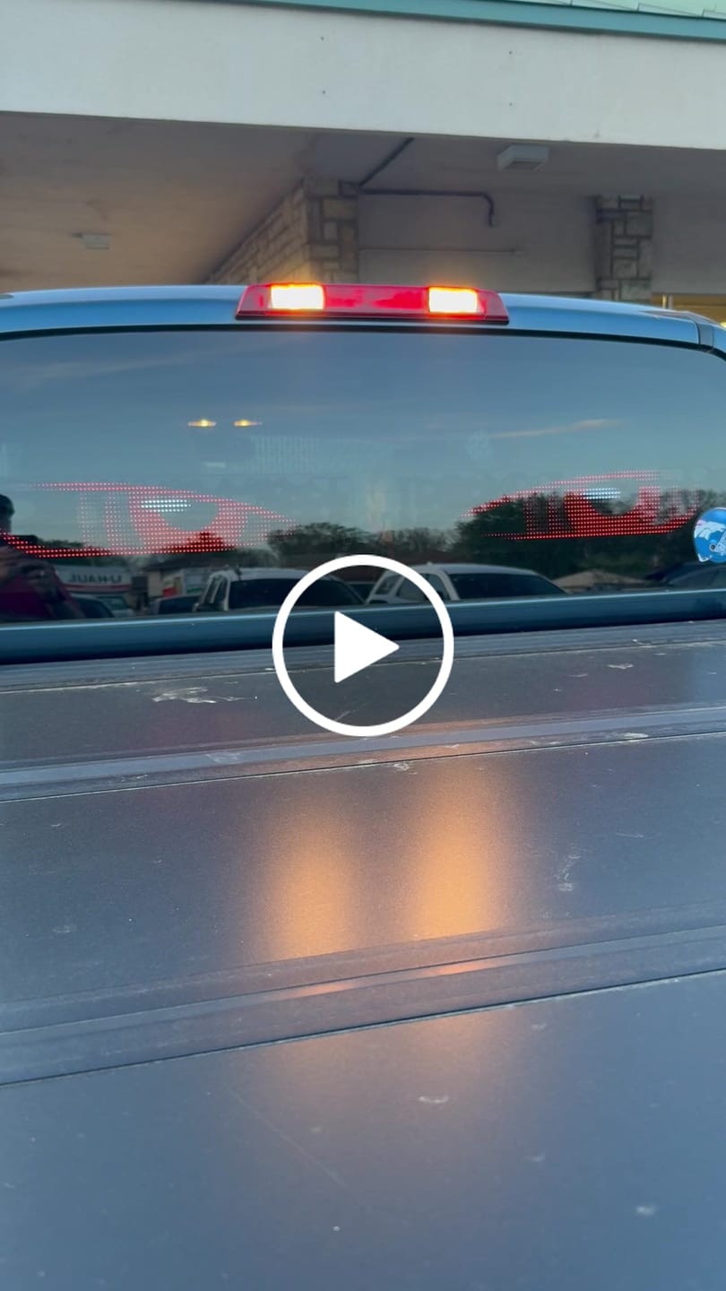 Customer video review of LED Windshield Eyes │ Night-Time Visibility With Style