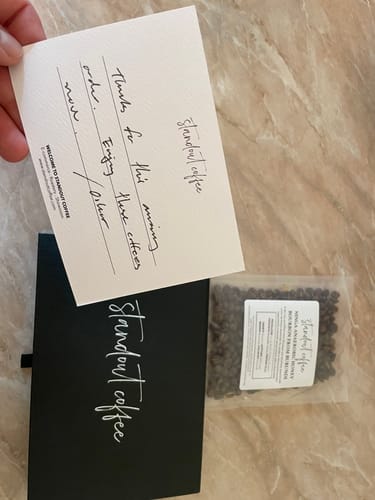 Customer photo review of The Essential – Your Daily Coffee, Redefined