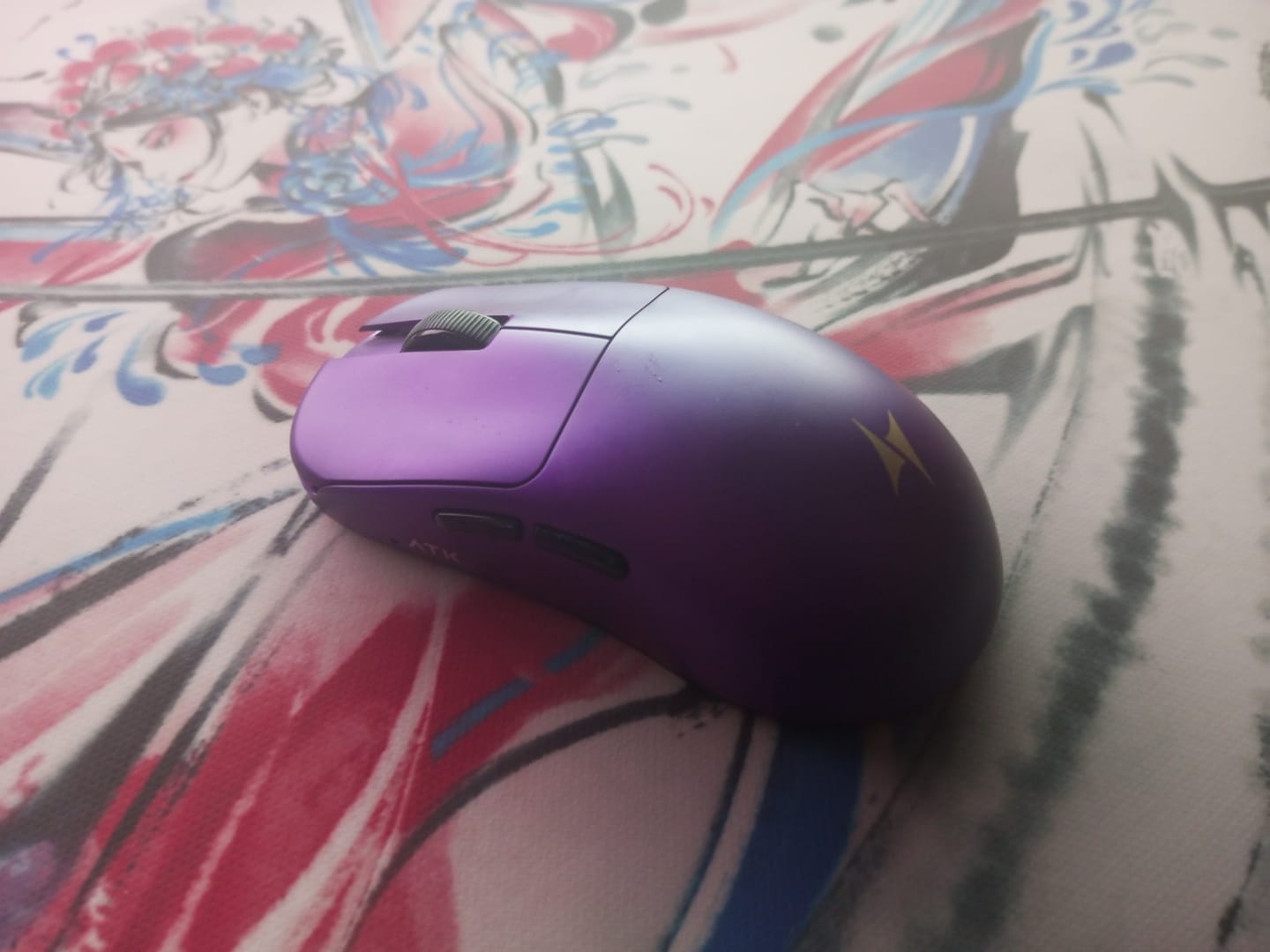 Customer photo review of ATK Blazing Sky Duckbill Wireless Mouse