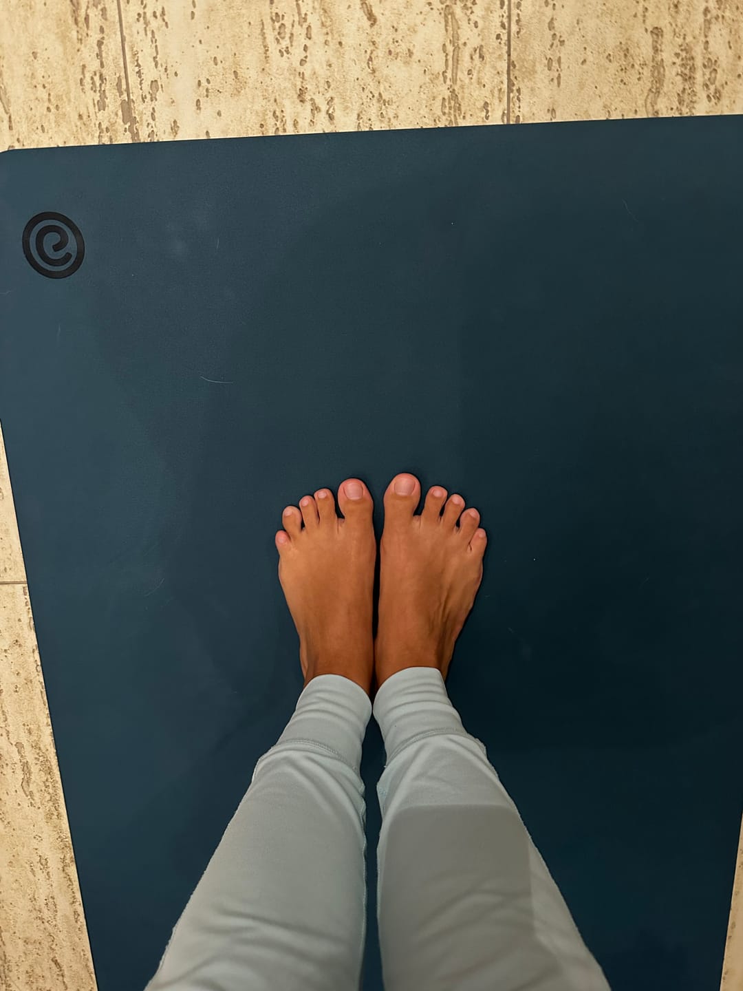 Customer photo review of Tapete de Yoga em PU | PRO 4mm