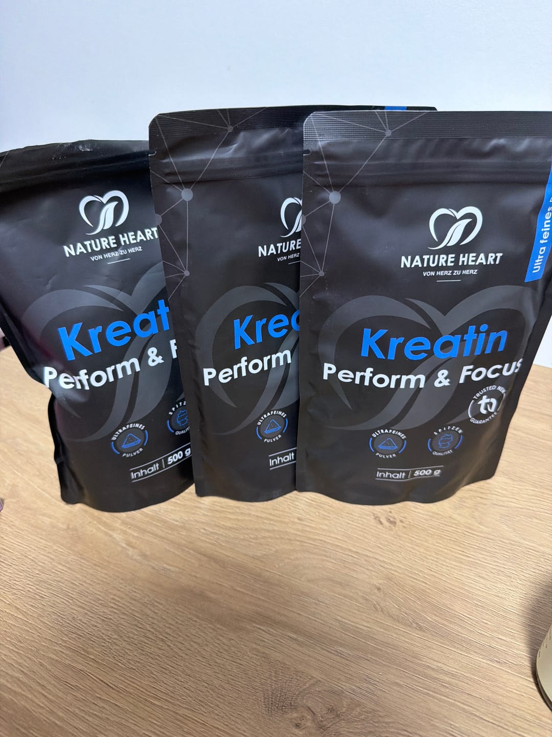 Customer photo review of Kreatin-Pulver