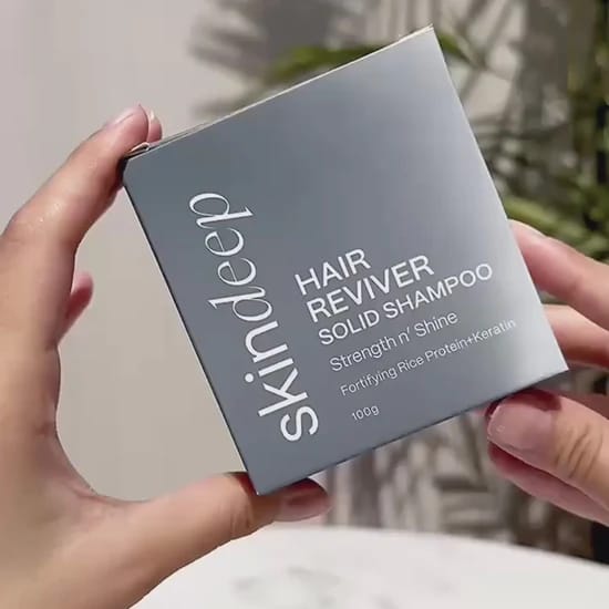 Customer photo review of HAIR REVIVER - Rice Protein Solid Shampoo