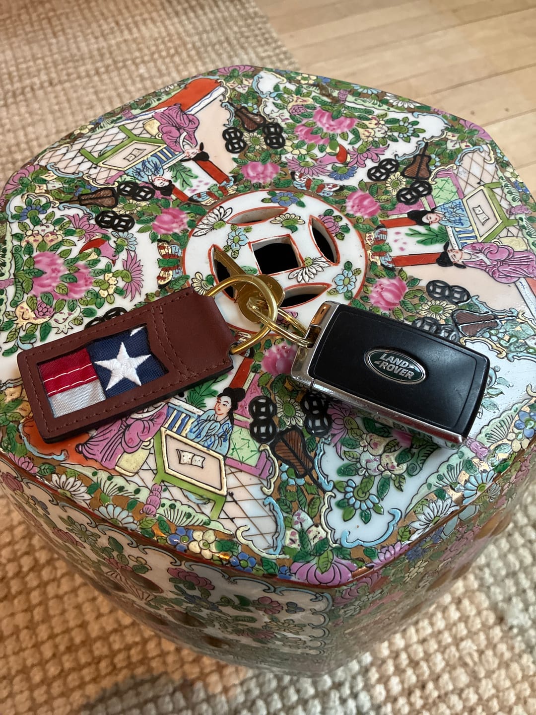 Customer photo review of Liberty Key Ring