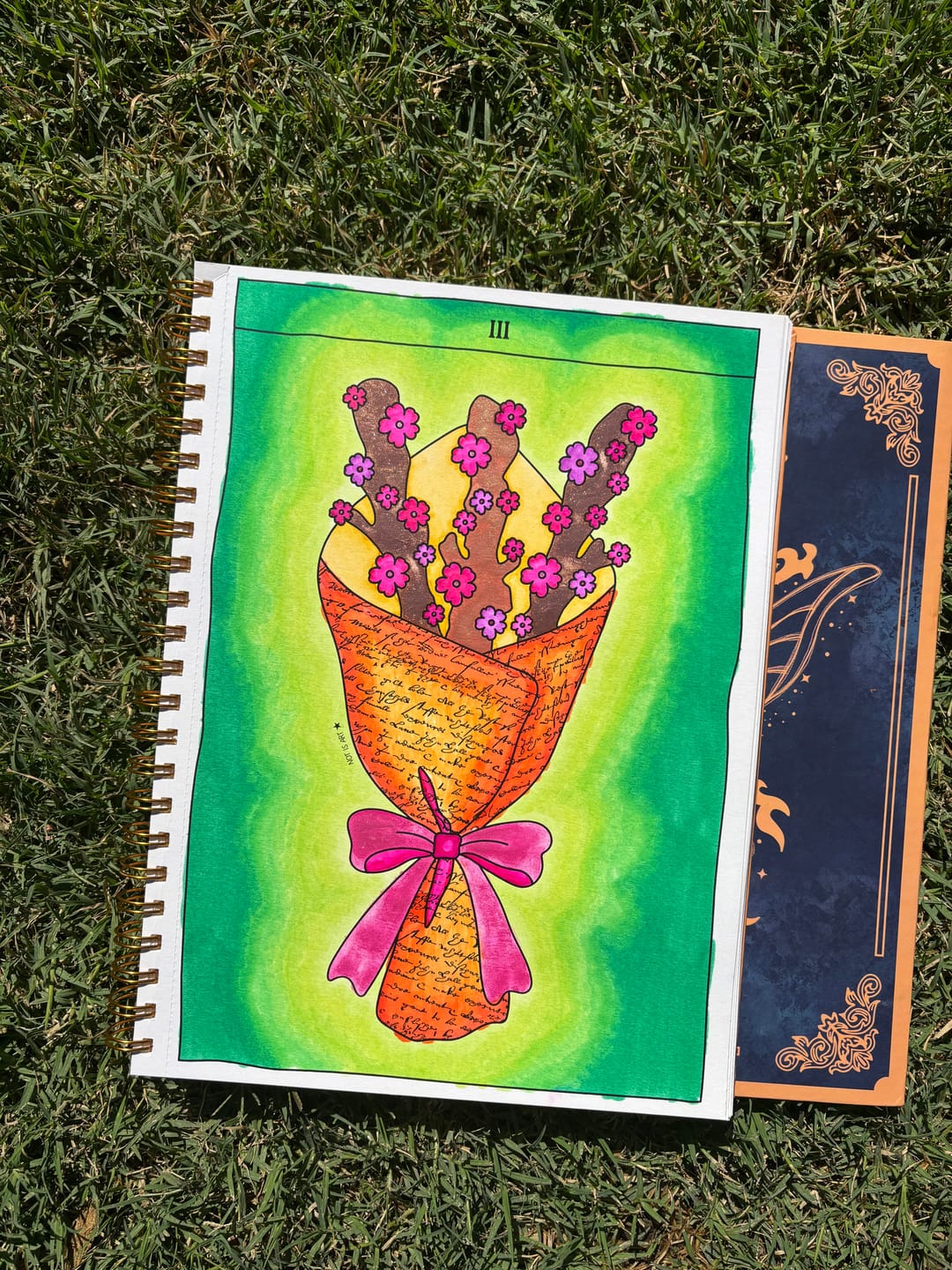 Customer photo review of TAROT PARA COLOREAR: Tomo II - Arcanos menores