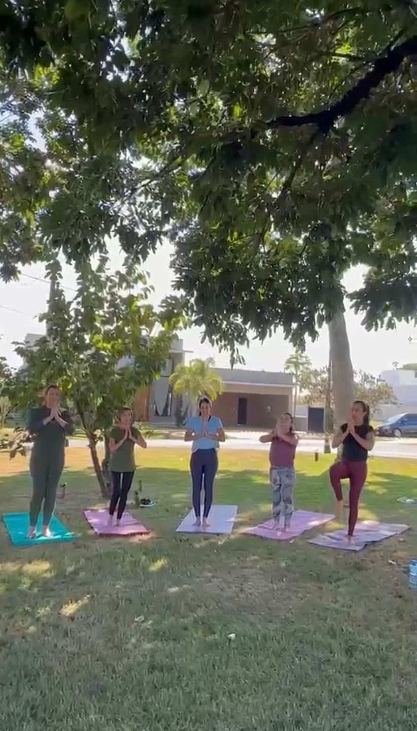 Customer photo review of Tapete de Yoga em PU | PRO 4mm