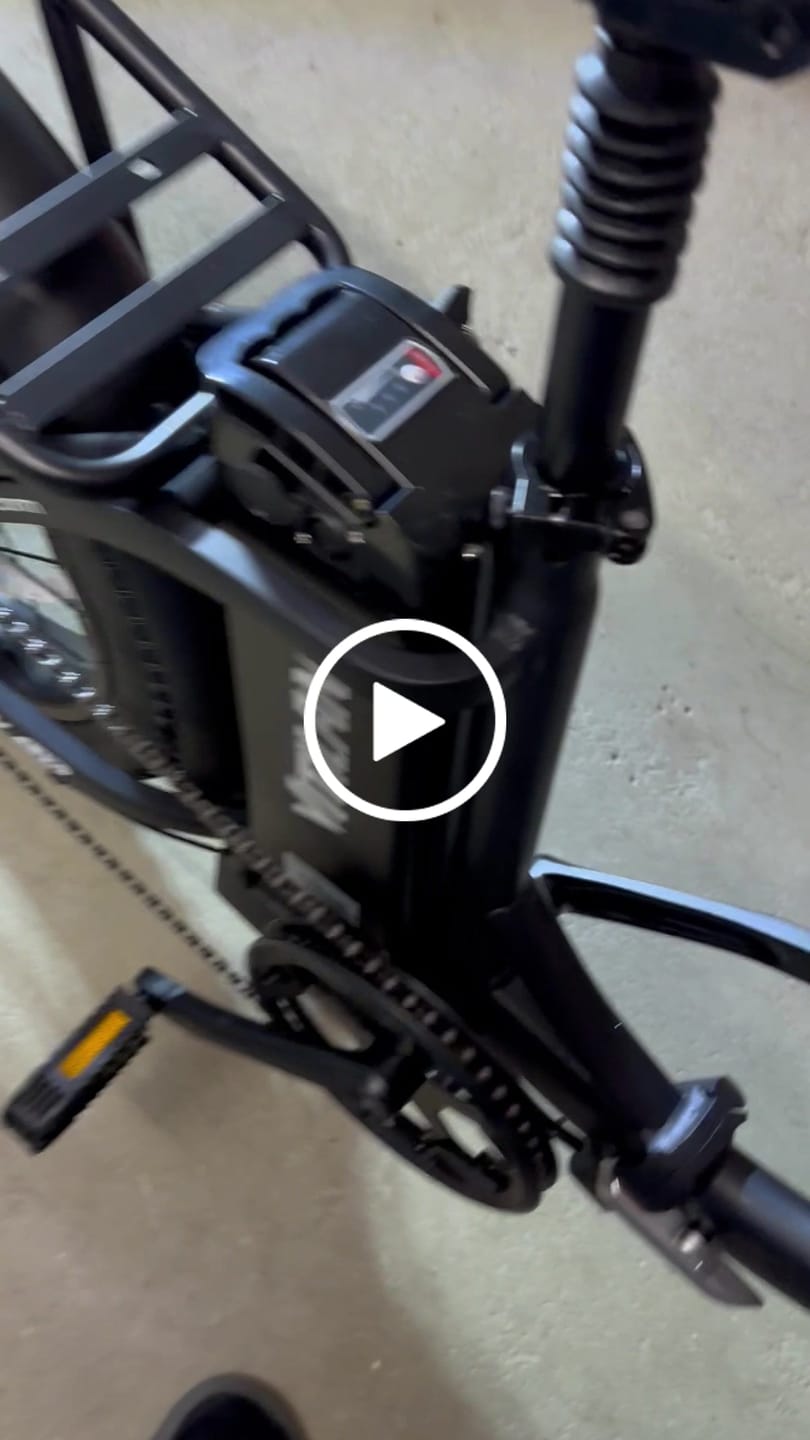 Customer video review of U3 Commute Foldable Fat Tire Electric Bike