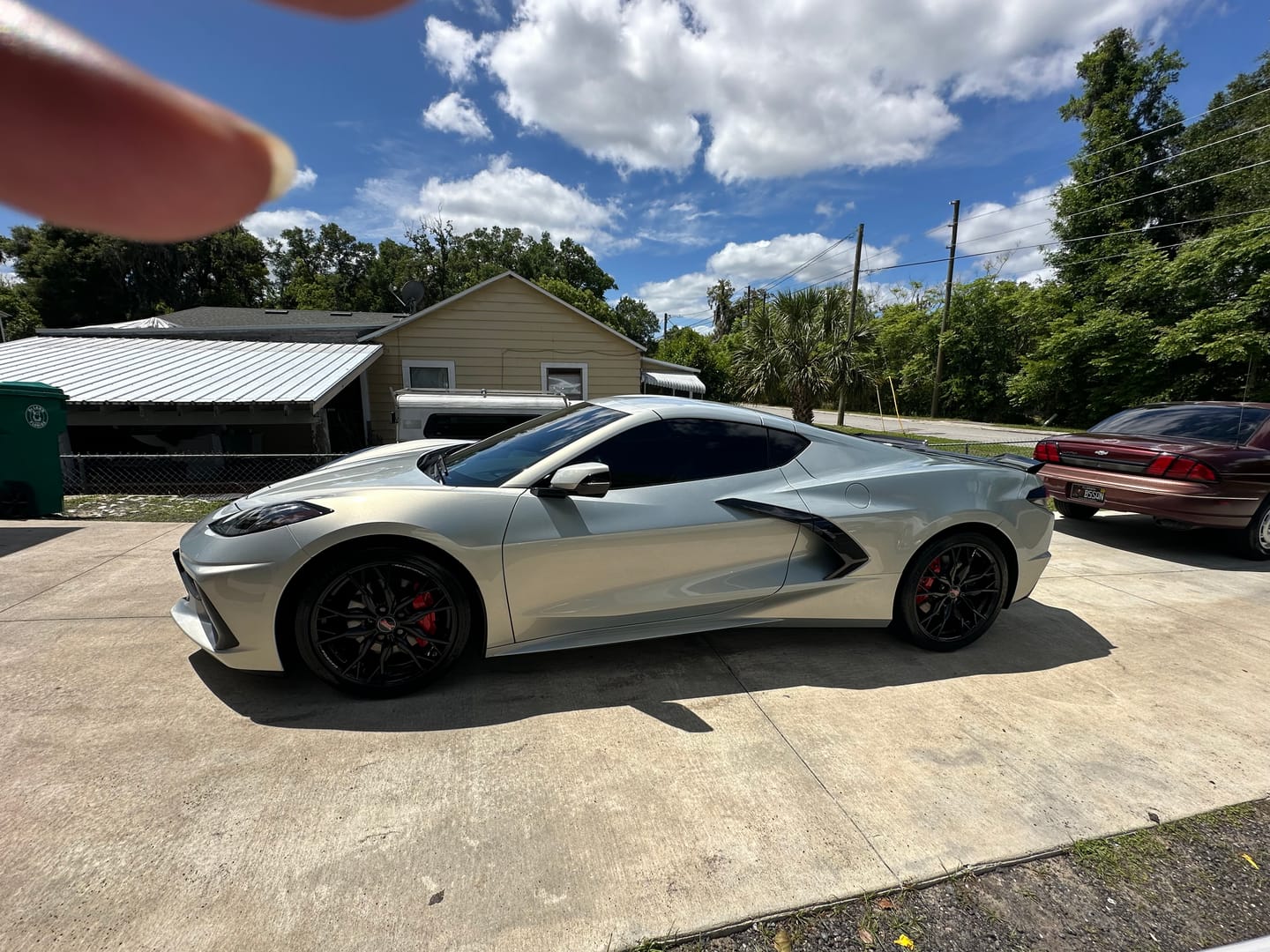 Customer photo review of Z06 Visible Package Corvette C8 Stingray Rear Spoiler