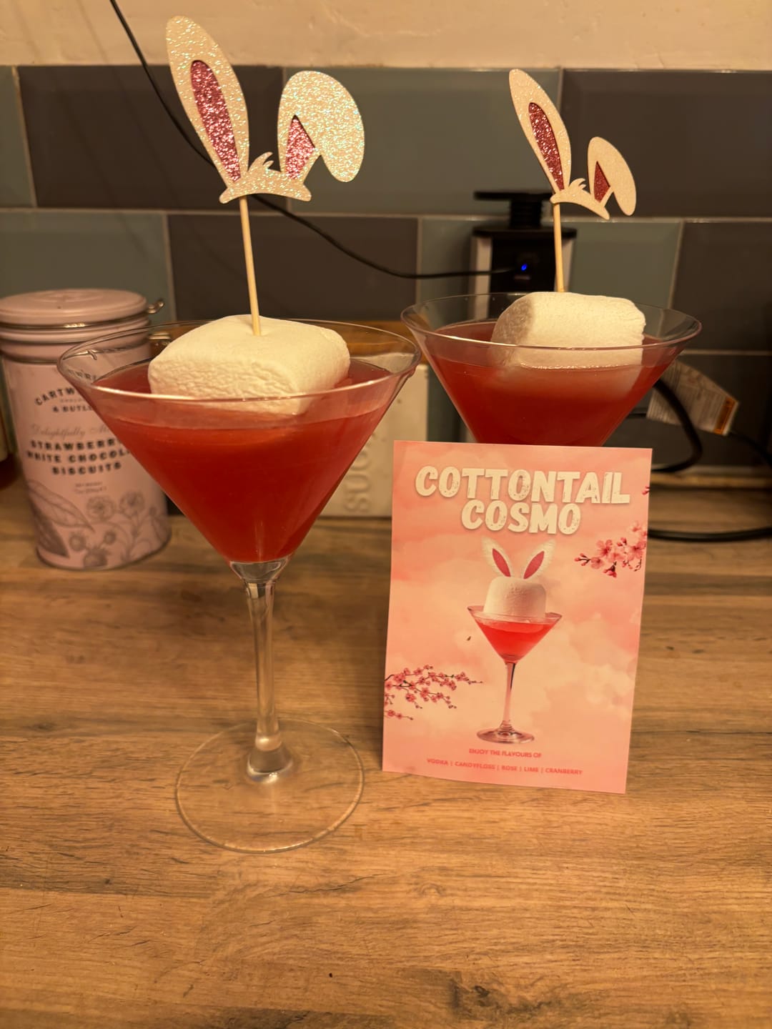 Customer photo review of Monthly Cocktail Subscription Box
