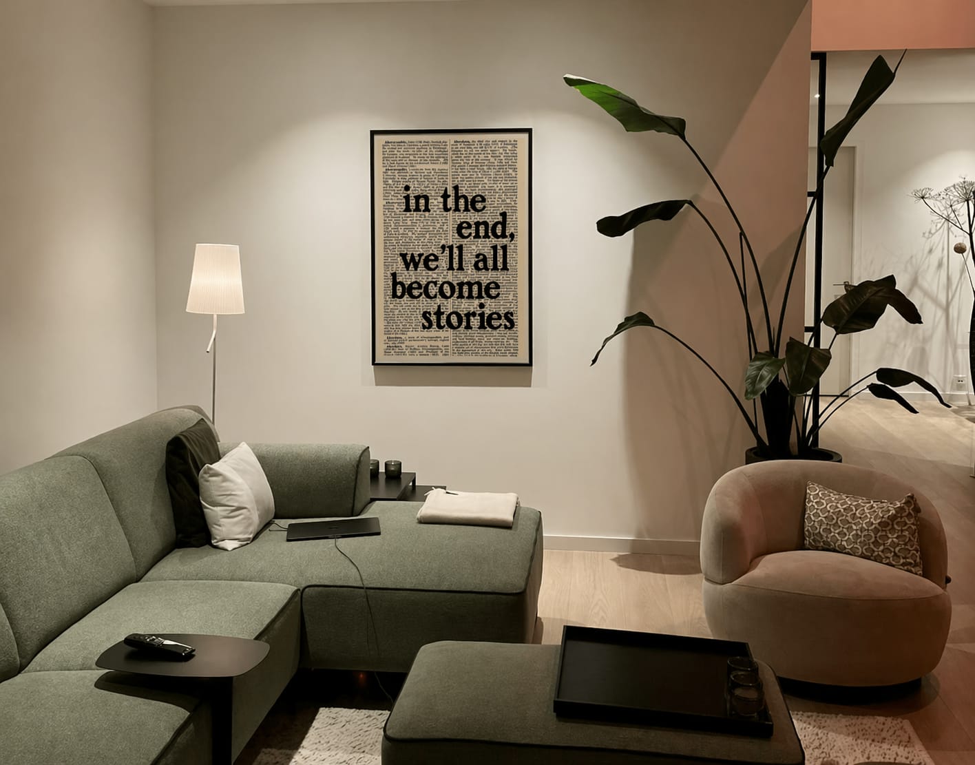 Customer photo review of One Day We’ll Be Old Art Print – A Timeless Reminder of Love and Memories