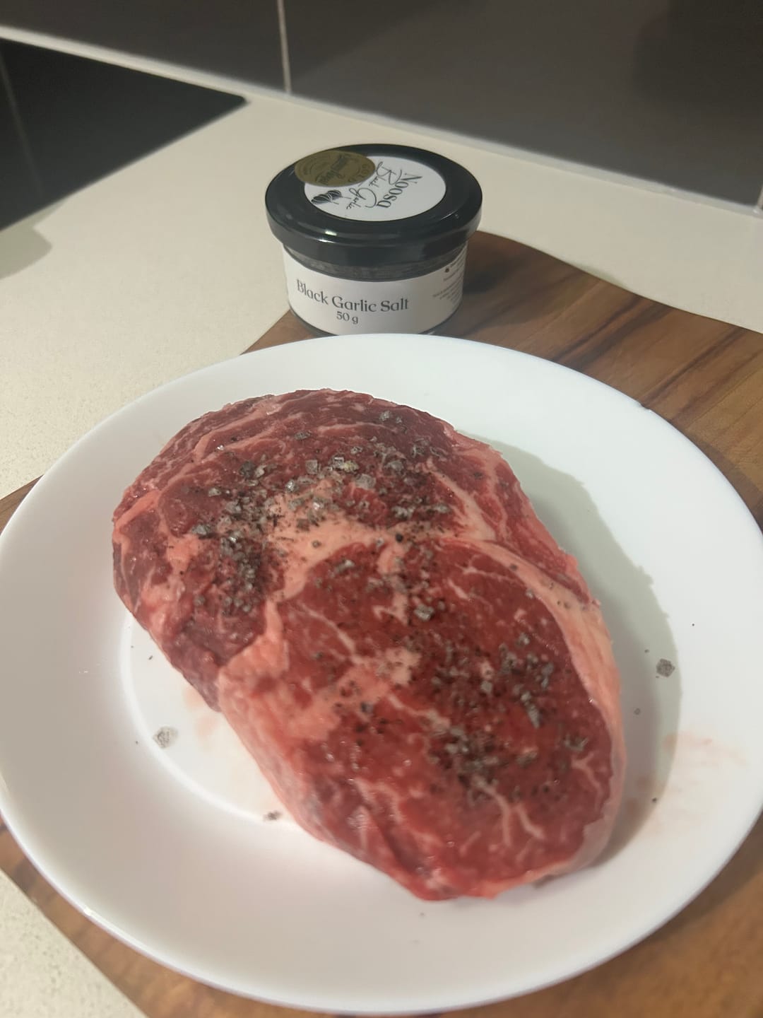 Customer photo review of CERTIFED  ORGANIC RIB EYE