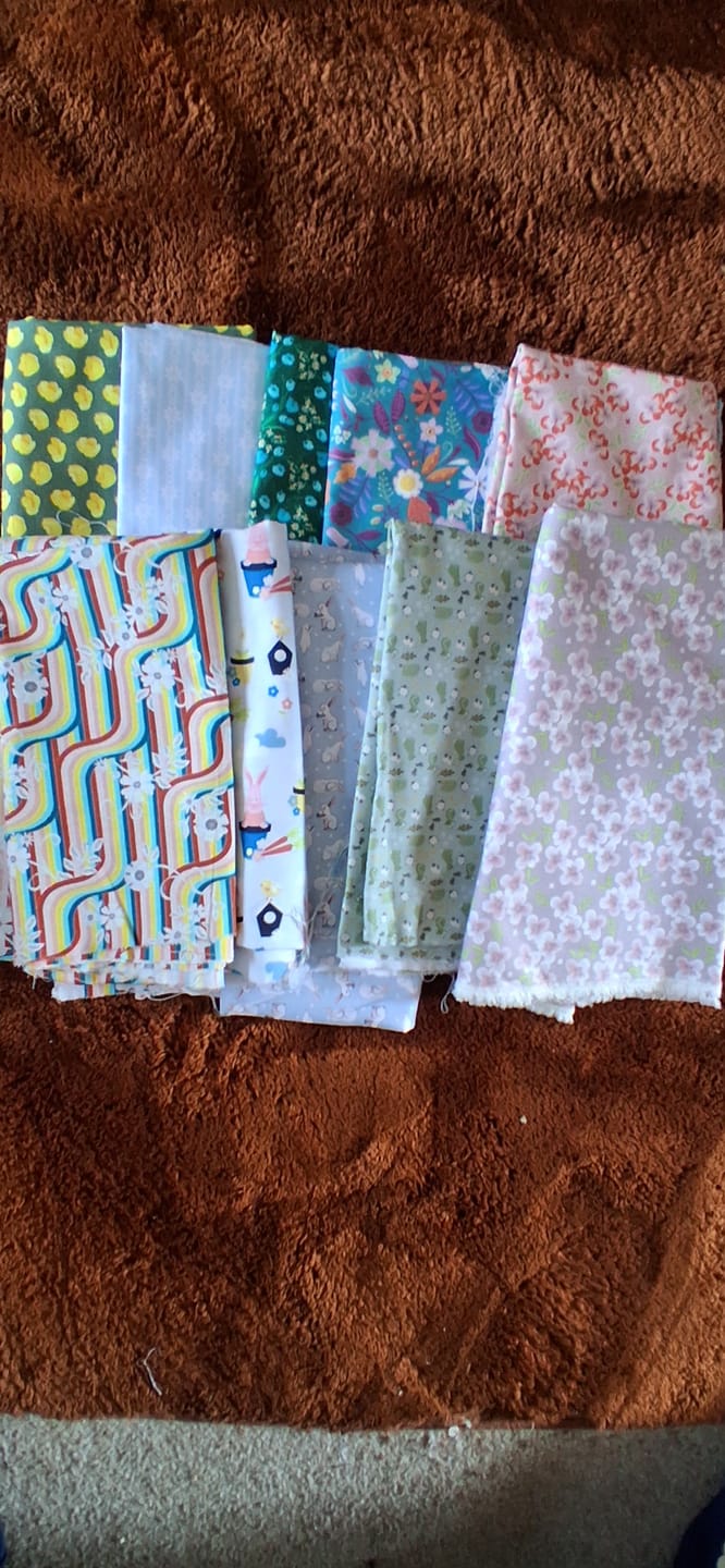 Customer photo review of Cotton Mystery Remnant Bundle