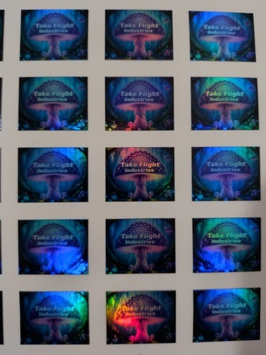 Customer photo review of Print Custom Labels