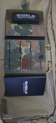Customer photo review of Tactical Wallet MK2 - 5-Farben Flecktarn