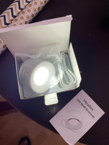 Customer photo review of LumaStick Wandlampe