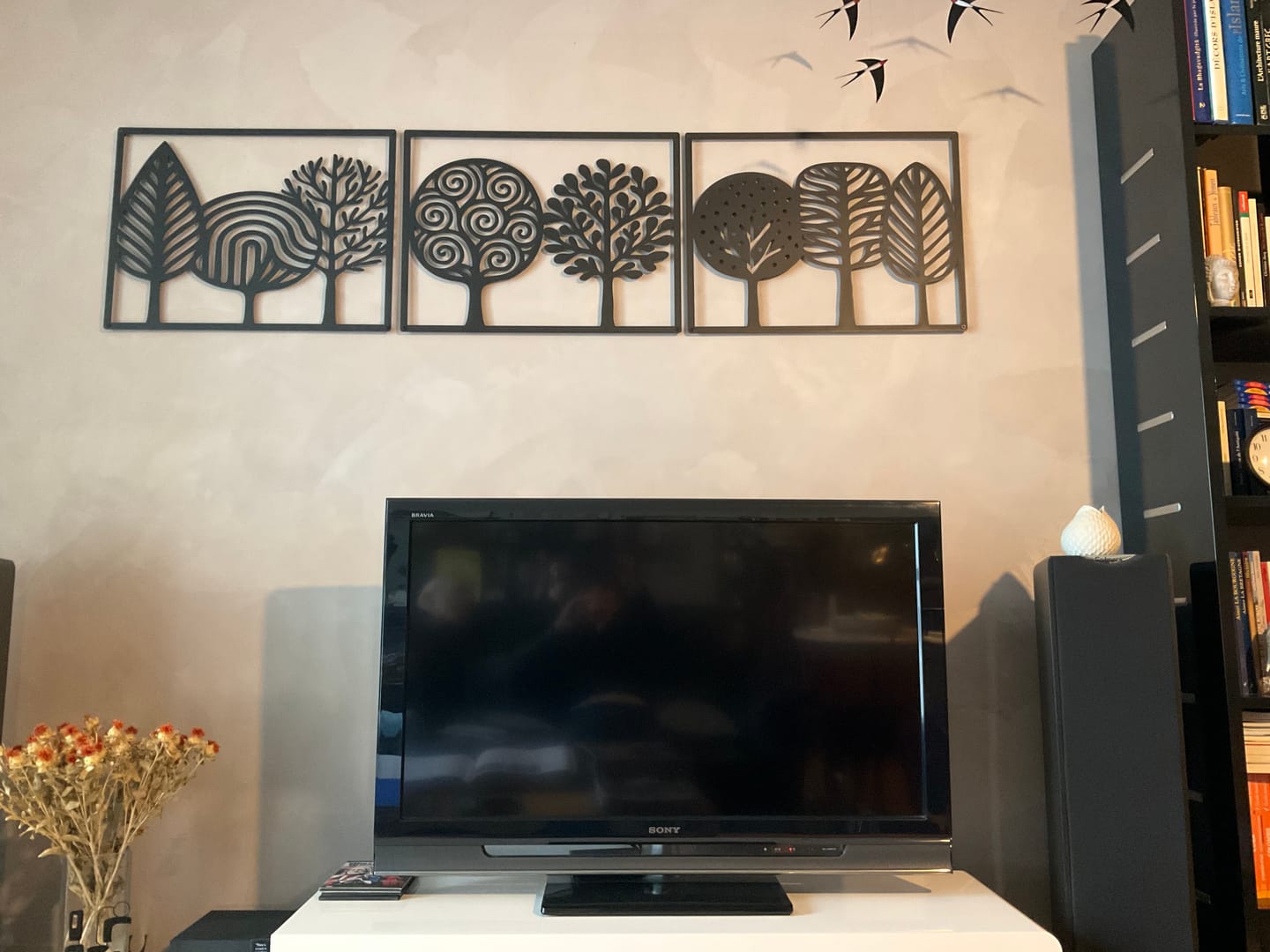 Customer photo review of Triptyque déco murale en métal - Forêt de bonbon (V.02)