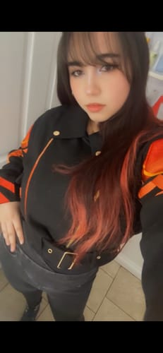 Customer photo review of Cropped Mavuika Jacket Preorder