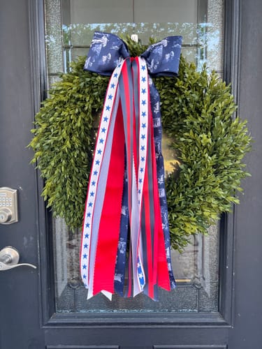 Customer photo review of Tea Leaf Wreath 24"