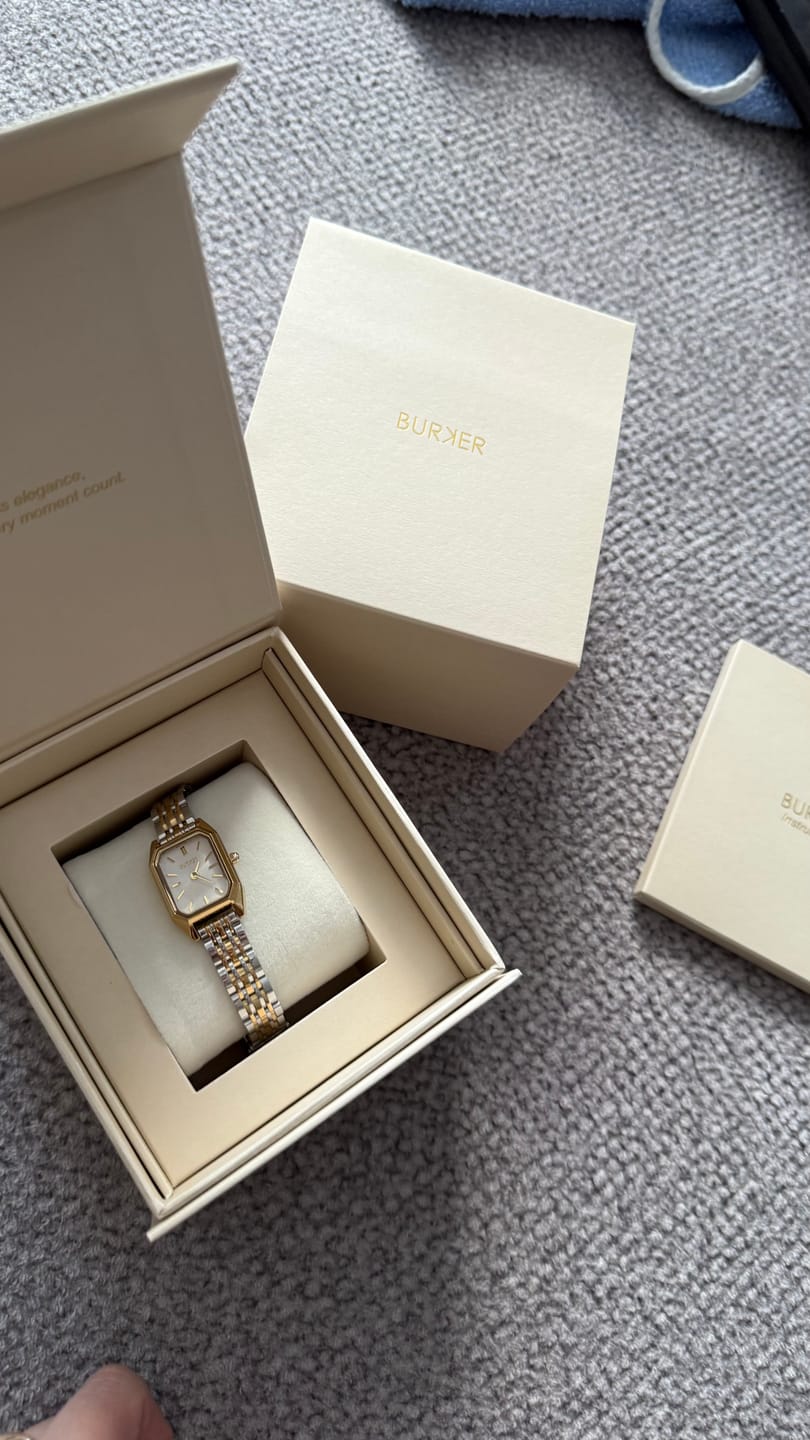Customer photo review of Isabell Petite Gold Silver
