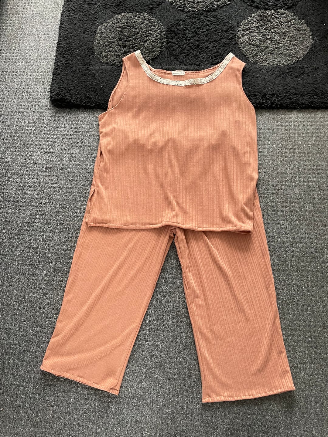 Customer photo review of Linear Flow Jersey Fabric
