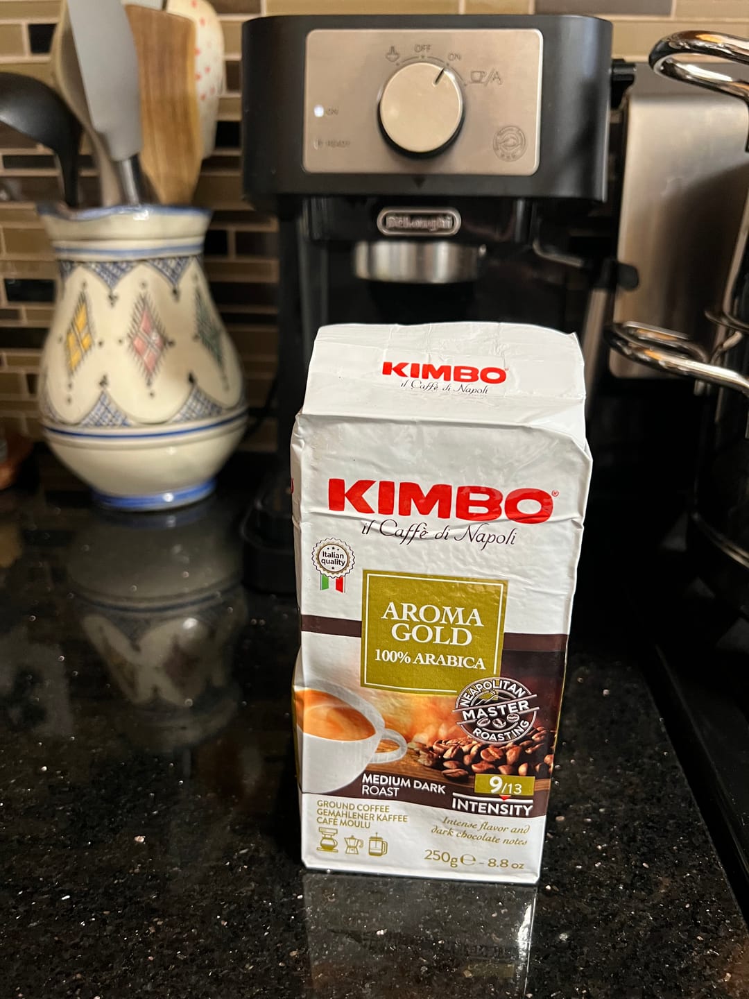 Customer photo review of Aroma Gold 100% Arabica - Ground Coffee 250g Brick