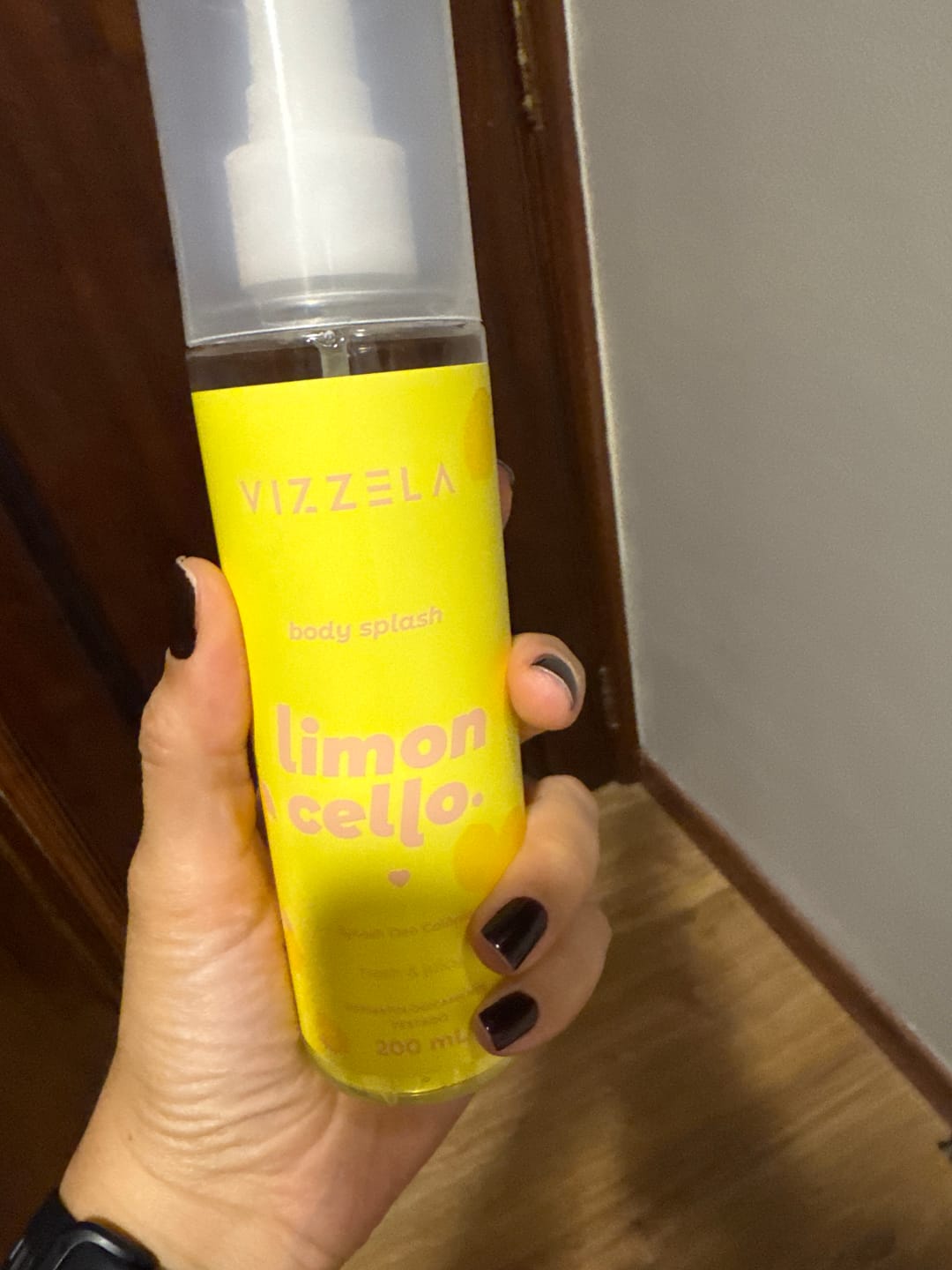 Customer photo review of Body Splash Deo Colônia Limoncello – Vizzela