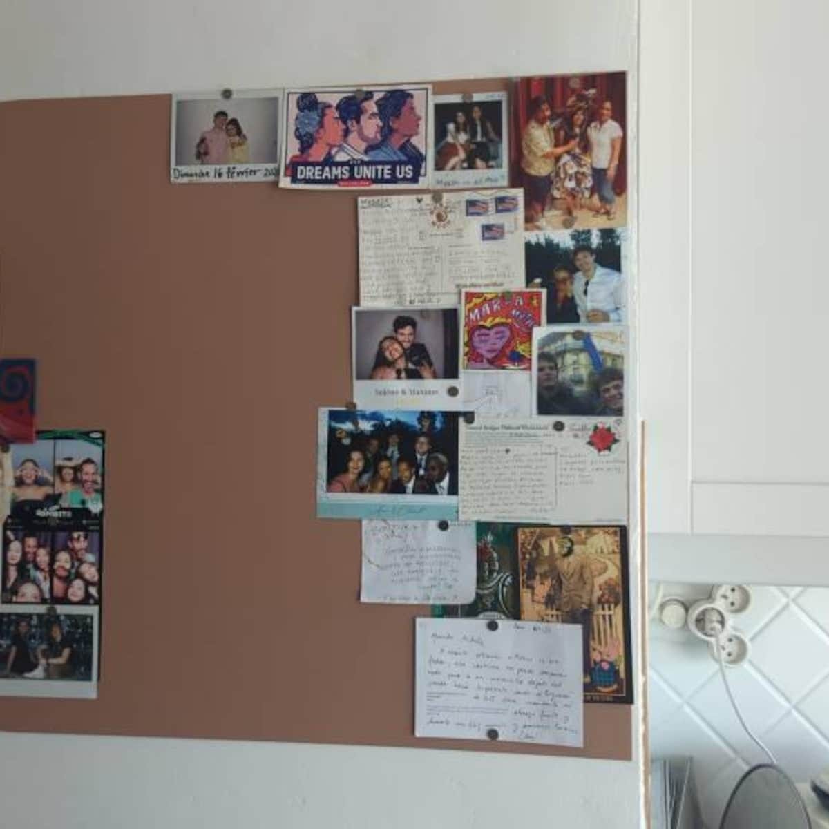 Customer photo review of Magnetwand für Kinder (90x60 cm)
