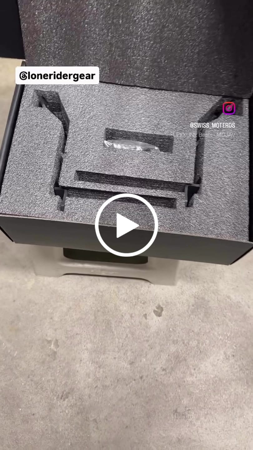 Customer video review of Under Nose Mount for Motorcycle Lights