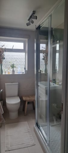 Customer photo review of ShowerWorX Summit 1200 x 760mm Sliding Shower Enclosure - 8mm Glass