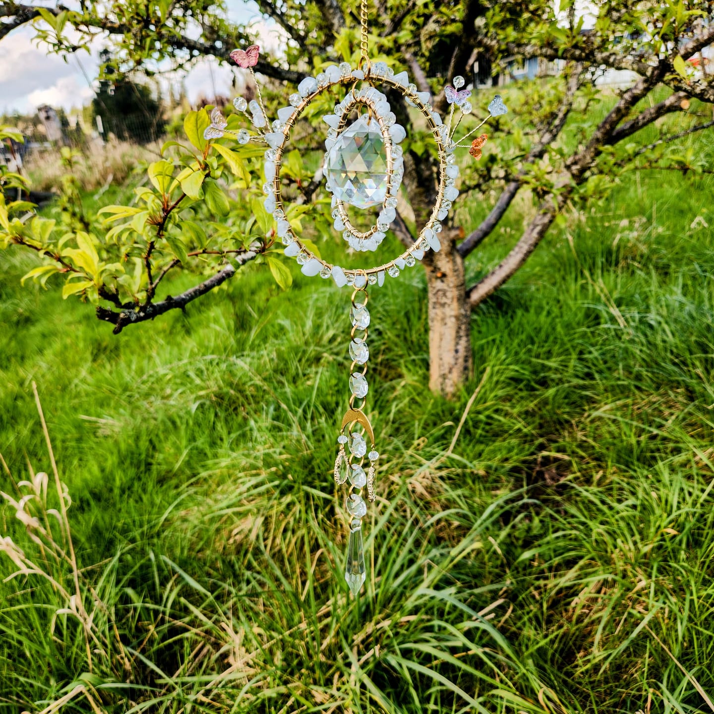 Customer photo review of Fairy Butterfly Suncatcher DIY Kit - Elara
