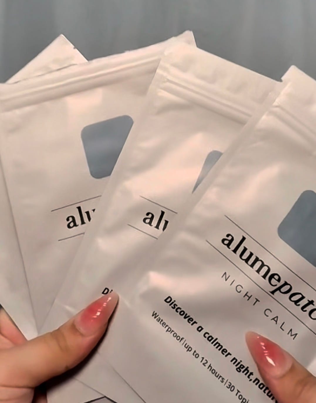 Customer photo review of alumepatch menopause patch